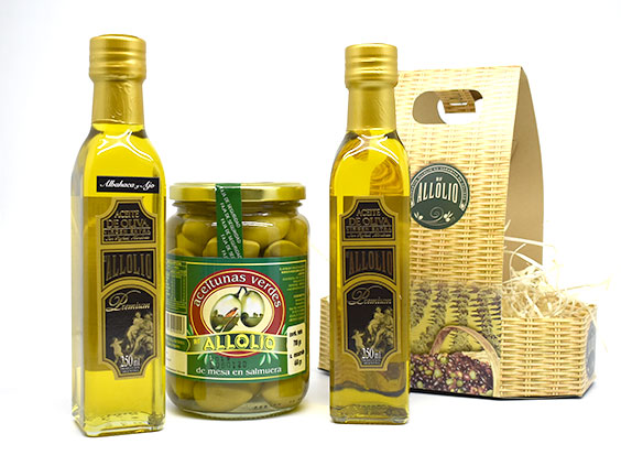 Kit Gourmet - 2 Aceite + Aceitunas Premium