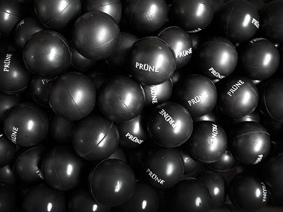 Pelota Antiestress. Prune. Tampografia