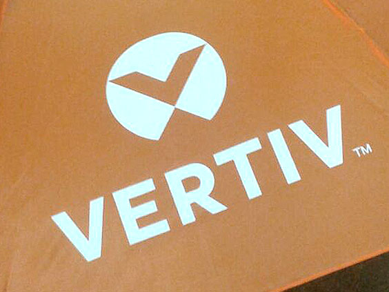 Paraguas. Vertiv. Serigrafia