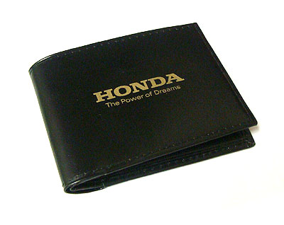 Billetera de Cuero. Honda