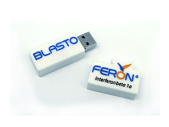 Pendrive Forma PVC. Blastoferon