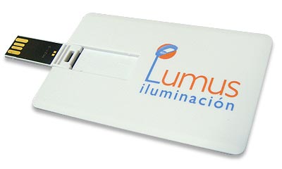 Pendrive Tarjeta Lumus