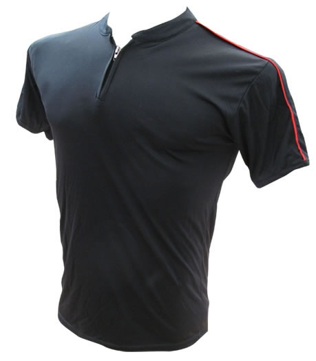 Remera Dryfit cuello Mao con vivo